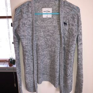 Grey cardigan